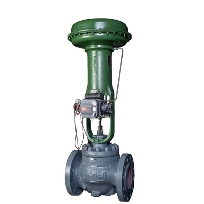Fisher ET Control Valve Cage-Guided Globe & Angle Control Valve